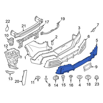 BMW OE - Rear Valance Panel