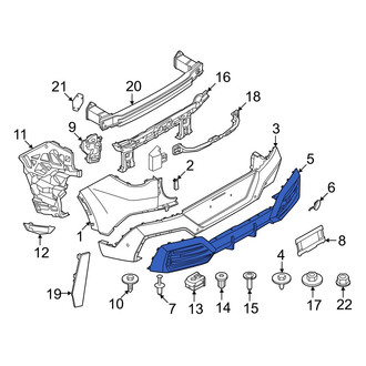 BMW OE - Rear Valance Panel