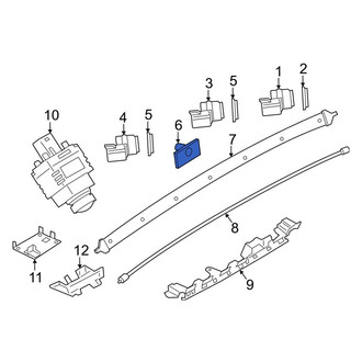 BMW OE - Rear Parking Aid Sensor Housing
