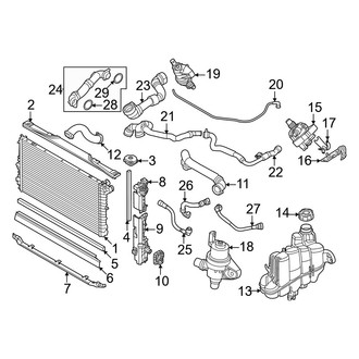 BMW OE - Cooling - Radiator & Components (xDrive28i)