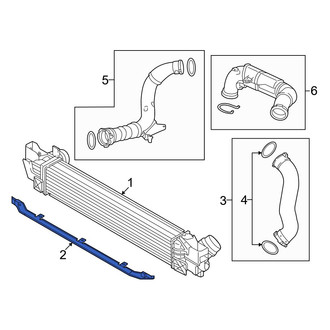 BMW OE - Lower Radiator Support Panel