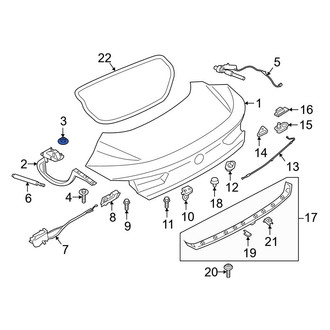 BMW OE - Hood Hinge Nut