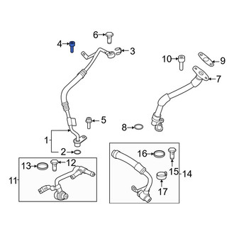BMW OE - Lower Power Steering Pump Reservoir Bolt