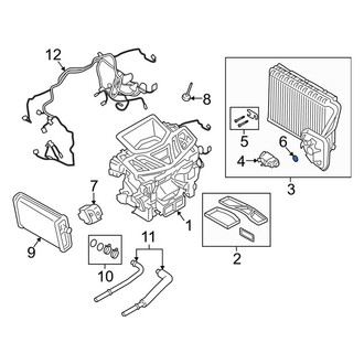 BMW OE - A/C Expansion Valve O-Ring