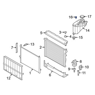 BMW OE - Engine Coolant Reservoir Screw