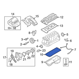 BMW OE - Engine Oil Pan Gasket
