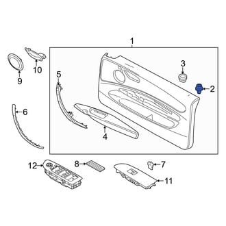 BMW OE - Rocker Panel Molding Clip