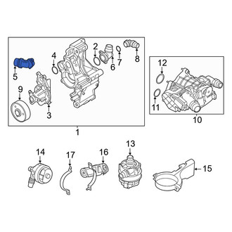 BMW OE - Engine Coolant Pipe Adapter