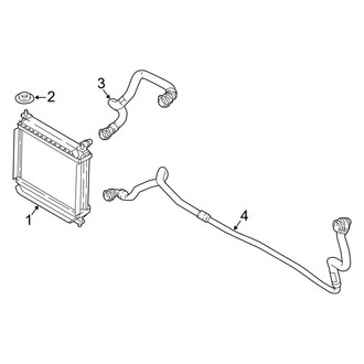BMW OE - Cooling - Radiator & Components (Auxiliary), (3.0L)