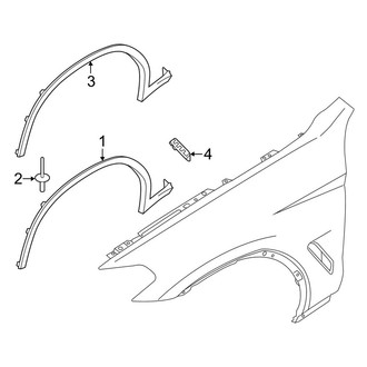 BMW OE - Fender - Exterior Trim