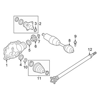 BMW OE - Front Suspension - Carrier & Front Axles