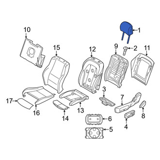 BMW OE - Front Headrest