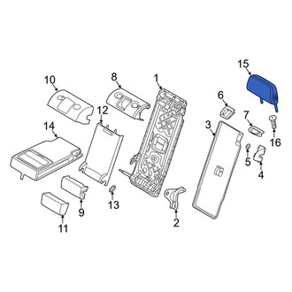 BMW OE - Rear Center Headrest