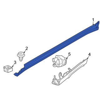 BMW OE - Left Rocker Panel Guard