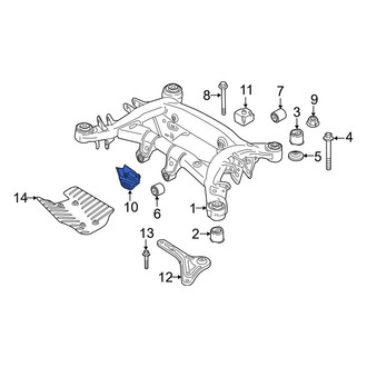 BMW OE - Rear Right Stone Guard