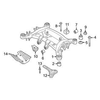 BMW OE - Rear Suspension - Suspension Mounting