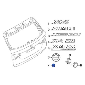 BMW OE - Hatch Emblem Grommet
