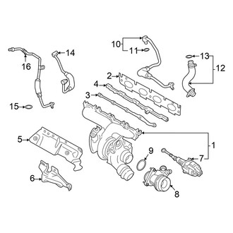 BMW OE - Engine - Turbocharger & Components (2.0L)