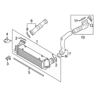 BMW OE - Cooling - Intercooler (3.0L)