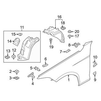 BMW OE - Fender & Components
