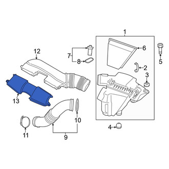 BMW OE - Engine Air Intake Hose