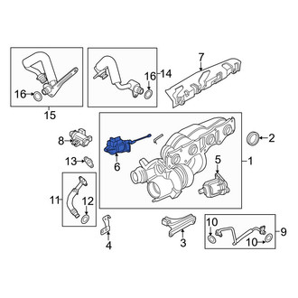 BMW OE - Turbocharger Wastegate Actuator