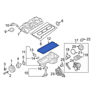 BMW OE - Engine Oil Pan Gasket
