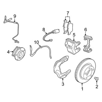 BMW OE - Front Suspension - Brake Components (sDrive18d / sDrive20d / sDrive20i / sDrive20iA / sDrive28i / Sport Line / X Line RWD)
