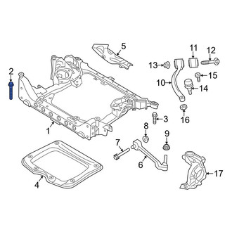 BMW OE - Front Suspension Crossmember Bolt