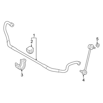 BMW OE - Front Suspension - Stabilizer Bar & Components (AWD)