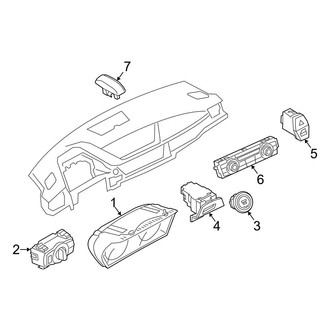 BMW OE - Instrument Panel - Cluster & Switches (sDrive28i / xDrive28i / xDrive35i)