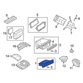 BMW OE - Radio Control Unit