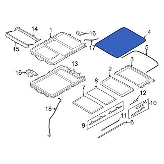 BMW OE - Sunroof Seal