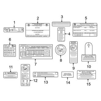 BMW OE - Information Labels - Labels