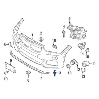 BMW OE - Bumper Cover Rivet