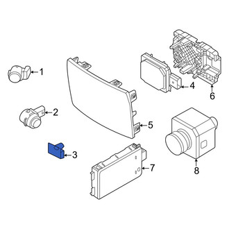 BMW OE - Front Parking Aid Sensor Housing