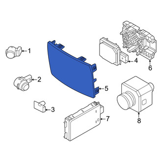 BMW OE - Cruise Control Distance Sensor Cover