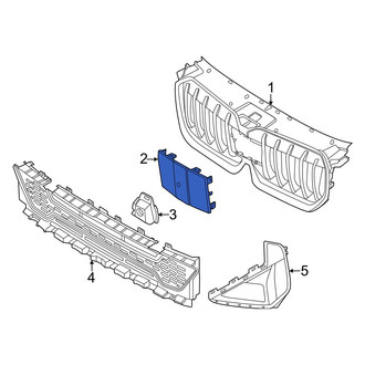 BMW OE - Front Grille Molding