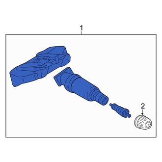 BMW OE - Tire Pressure Monitoring System (TPMS) Sensor