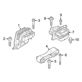 BMW OE - Engine & Transmission Mounting (xDrive28i)