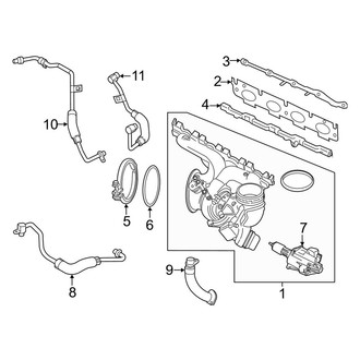 BMW OE - Engine - Turbocharger & Components (sDrive28i / xDrive28i)