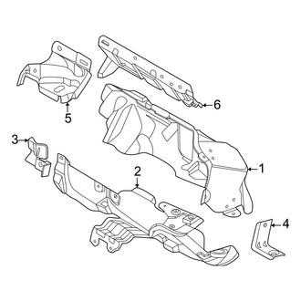 BMW OE - Engine - Turbocharger & Components (Heat Shields), (xDrive28i)