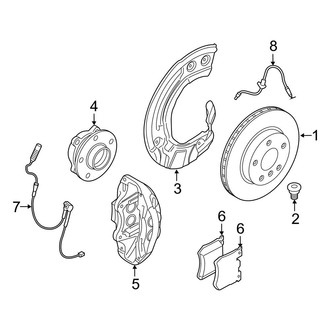 BMW OE - Front Suspension - Brake Components (With M Sport Package)