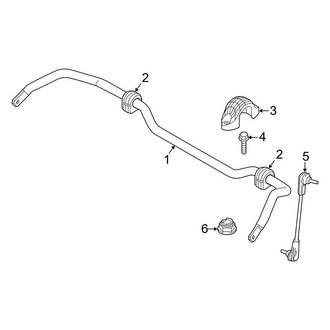 BMW OE - Front Suspension - Stabilizer Bar & Components (sDrive28i / xDrive28i)