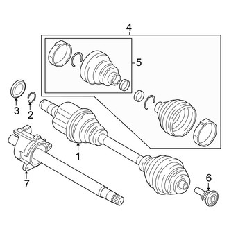BMW OE - Front Suspension - Drive Axles