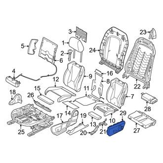 BMW OE - Front Right Power Seat Switch