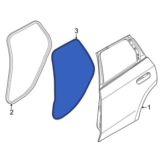 BMW OE - Rear Outer Door Seal
