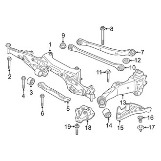 BMW OE - Rear Suspension - Suspension Components