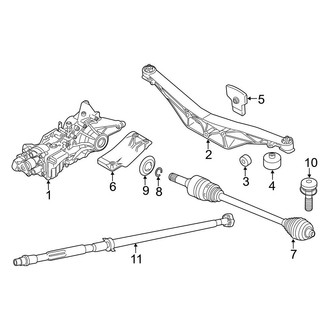BMW OE - Rear Suspension - Axle & Differential