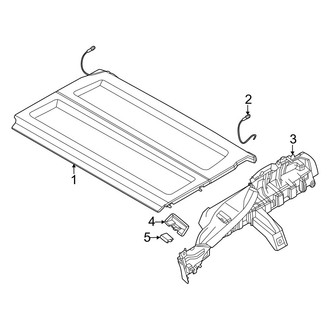 BMW OE - Rear Body & Floor - Interior Trim (Luggage Cover)